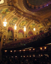 Chicago Theatre - We saw the Cirqe Zoo SHow