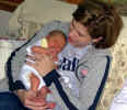 Audrey meets Aunt Jennie 11/21/03